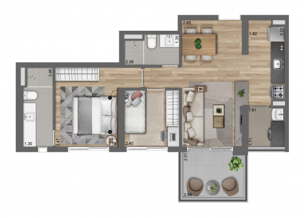 Imagem Apartamento com 1 Quarto à Venda, 37 m² em Pinheiros - São Paulo Imagem Apartamento com 1 Quarto à Venda, 37 m² em Pinheiros - São Paulo