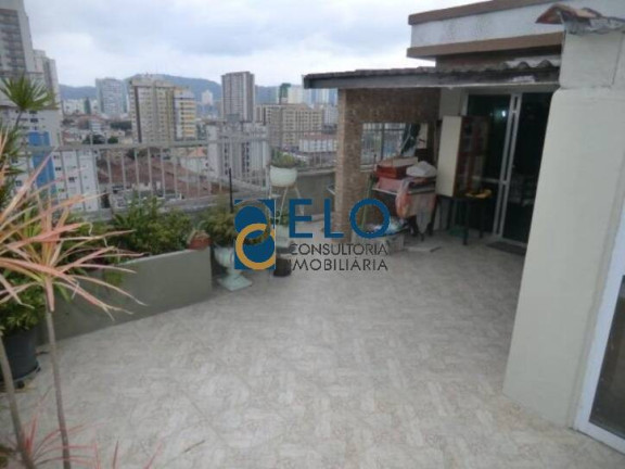 Imagem Cobertura com 3 Quartos à Venda, 260 m² em Boqueirão - Santos Imagem Cobertura com 3 Quartos à Venda, 260 m² em Boqueirão - Santos