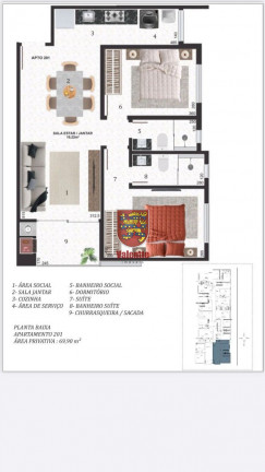 Imagem Apartamento com 2 Quartos à Venda, 114 m² em Ingleses - Florianópolis Imagem Apartamento com 2 Quartos à Venda, 114 m² em Ingleses - Florianópolis
