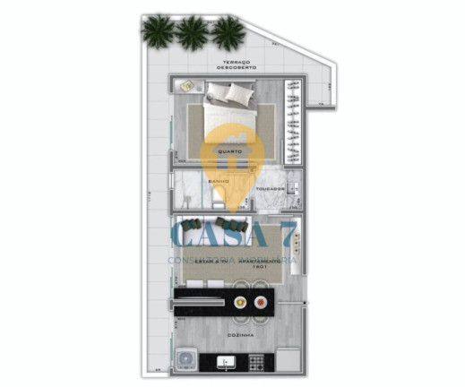 Imagem Apartamento com 3 Quartos à Venda, 66 m² em Lourdes - Belo Horizonte Imagem Apartamento com 3 Quartos à Venda, 66 m² em Lourdes - Belo Horizonte