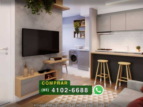 Imagem Apartamento com 2 Quartos à Venda, 38 m² em Vicente Pinzon - Fortaleza Imagem Apartamento com 2 Quartos à Venda, 38 m² em Vicente Pinzon - Fortaleza