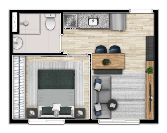 Imagem Apartamento com 1 Quarto à Venda, 23 m² em Barra Funda - São Paulo Imagem Apartamento com 1 Quarto à Venda, 23 m² em Barra Funda - São Paulo