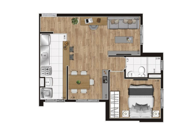Imagem Apartamento com 2 Quartos à Venda, 41 m² em Vila Nova Cachoeirinha - São Paulo