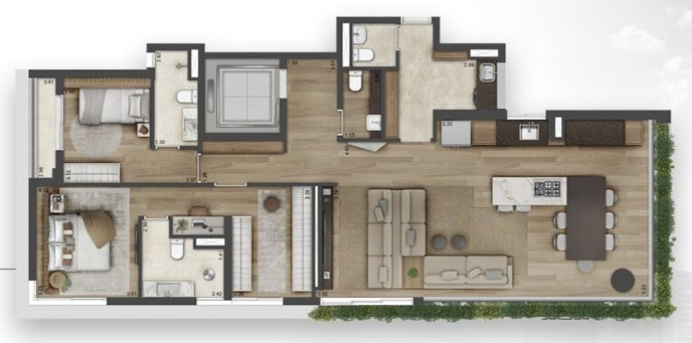 Imagem Apartamento com 1 Quarto à Venda, 38 m² em Jardim Paulista - São Paulo