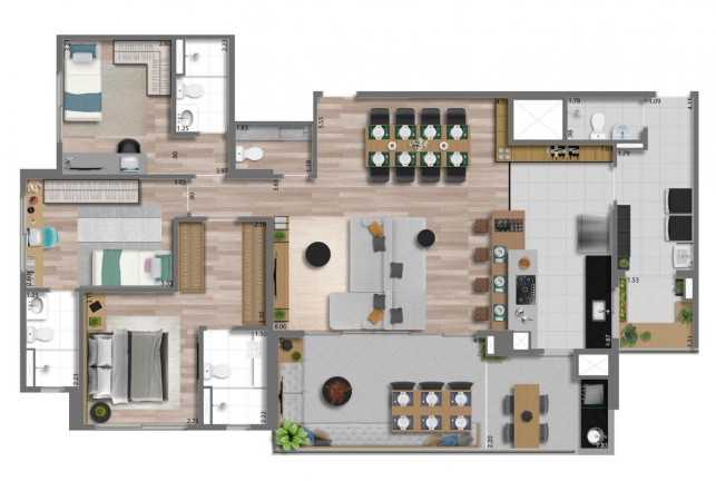 Imagem Imóvel com 4 Quartos à Venda, 133 m² em Vila Andrade - São Paulo Imagem Imóvel com 4 Quartos à Venda, 133 m² em Vila Andrade - São Paulo