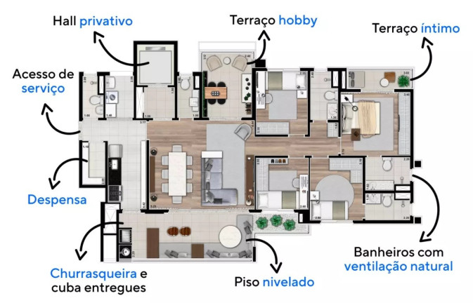 Imagem Apartamento com 4 Quartos à Venda, 147 m² em Perdizes - São Paulo Imagem Apartamento com 4 Quartos à Venda, 147 m² em Perdizes - São Paulo