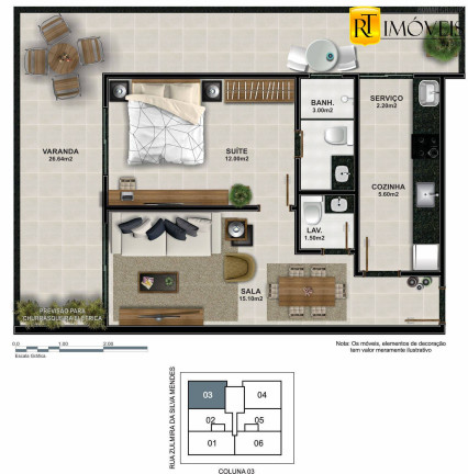 Imagem Apartamento com 1 Quarto à Venda, 60 m² em Braga - Cabo Frio Imagem Apartamento com 1 Quarto à Venda, 60 m² em Braga - Cabo Frio
