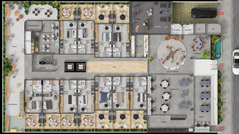 Imagem Apartamento com 1 Quarto à Venda, 30 m² em Bessa - João Pessoa Imagem Apartamento com 1 Quarto à Venda, 30 m² em Bessa - João Pessoa