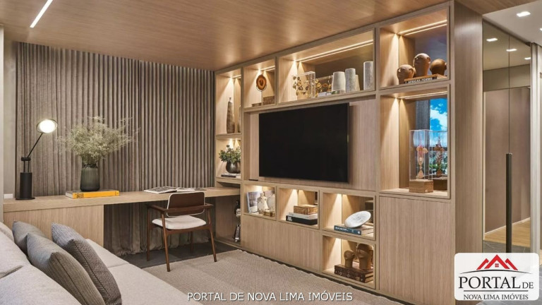 Imagem Apartamento com 4 Quartos à Venda, 199 m² em Vila Da Serra - Nova Lima