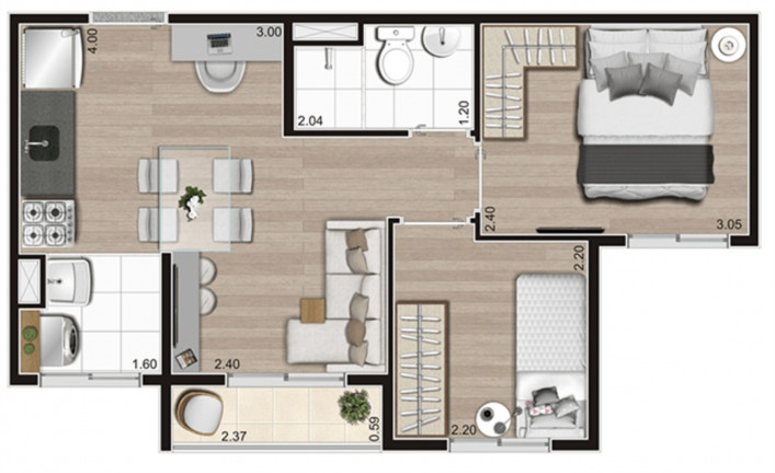 Imagem Imóvel com 2 Quartos à Venda, 37 m² em água Branca - São Paulo Imagem Imóvel com 2 Quartos à Venda, 37 m² em água Branca - São Paulo