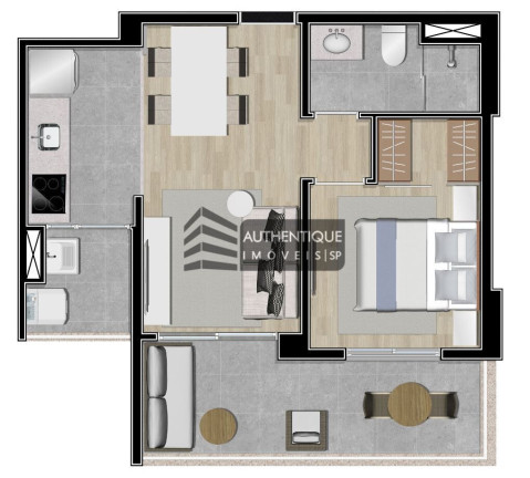 Imagem Apartamento com 1 Quarto à Venda, 40 m² em Pinheiros - São Paulo Imagem Apartamento com 1 Quarto à Venda, 40 m² em Pinheiros - São Paulo
