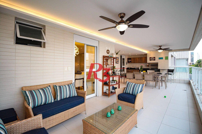 Imagem Apartamento com 3 Quartos à Venda, 163 m² em Boqueirão - Santos
