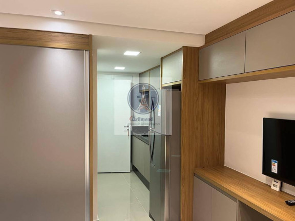Imagem Apartamento com 1 Quarto para Alugar, 25 m² em Santo Amaro - São Paulo
