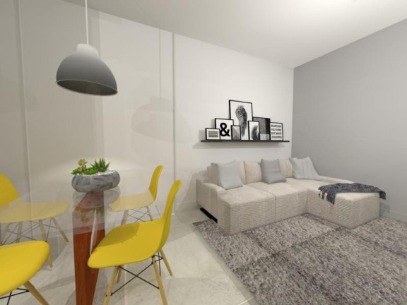 Imagem Apartamento com 2 Quartos à Venda, 71 m² em Vila Bastos - Santo André