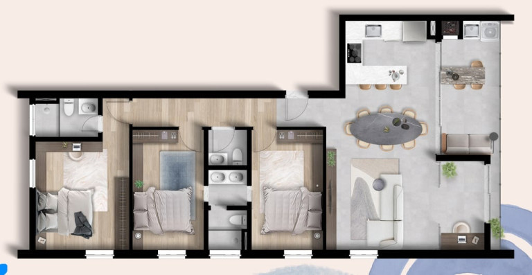 Imagem Apartamento com 2 Quartos à Venda, 55 m² em Juvevê - Curitiba