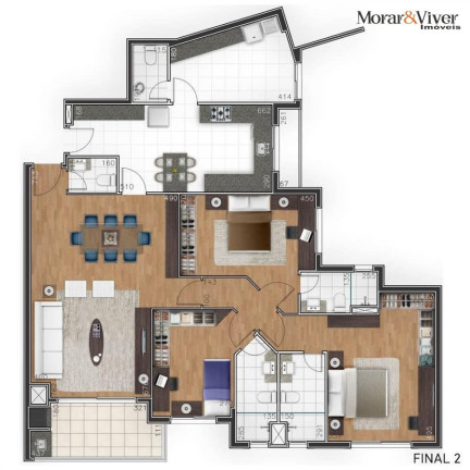 Imagem Apartamento com 3 Quartos à Venda, 146 m² em Juvevê - Curitiba Imagem Apartamento com 3 Quartos à Venda, 146 m² em Juvevê - Curitiba