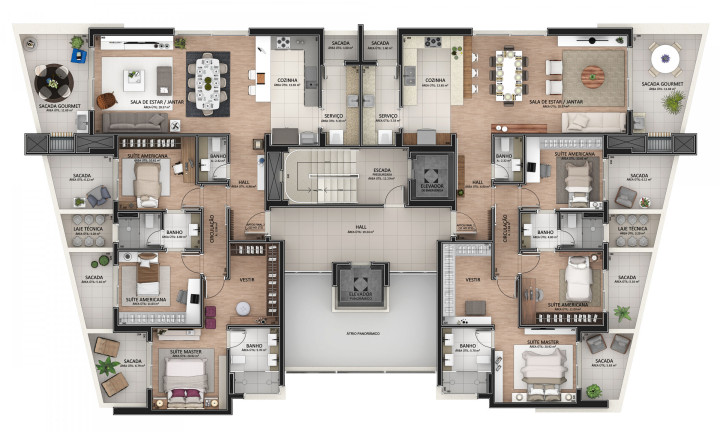 Imagem Apartamento com 3 Quartos à Venda, 174 m² em Medianeira - Caxias Do Sul Imagem Apartamento com 3 Quartos à Venda, 174 m² em Medianeira - Caxias Do Sul