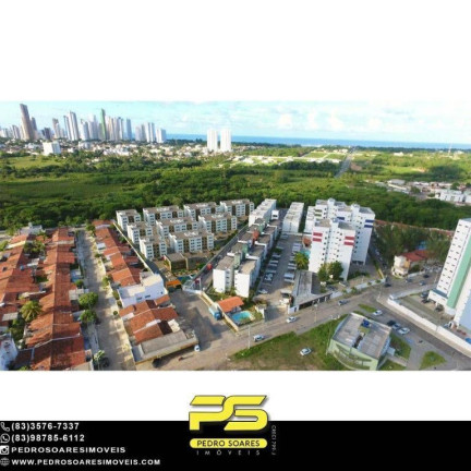 Apartamento com 2 Quartos à Venda, 53 m² em Bancários - João Pessoa