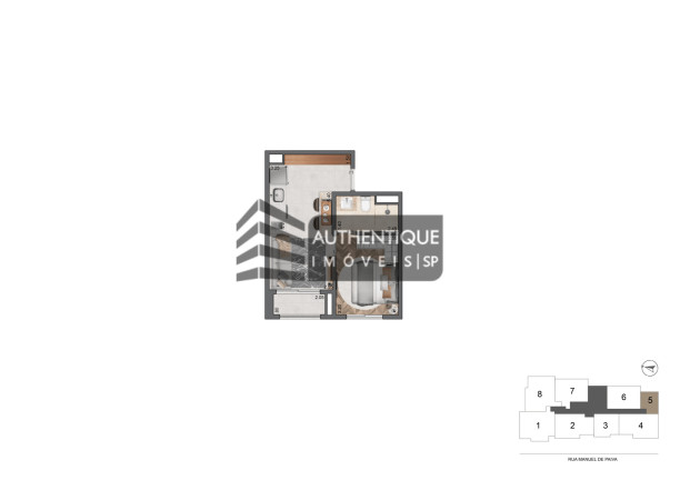 Imagem Apartamento com 1 Quarto à Venda, 32 m² em Vila Mariana - São Paulo Imagem Apartamento com 1 Quarto à Venda, 32 m² em Vila Mariana - São Paulo