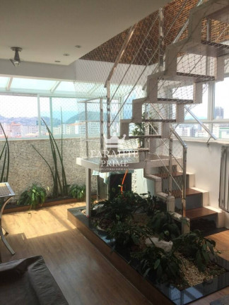 Imagem Cobertura com 3 Quartos à Venda, 300 m² em Campo Grande - Santos Imagem Cobertura com 3 Quartos à Venda, 300 m² em Campo Grande - Santos