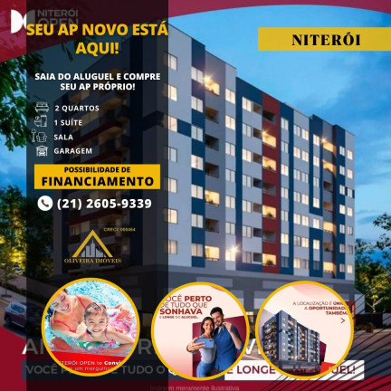 Imagem Apartamento com 2 Quartos à Venda,  em Fonseca - Niterói