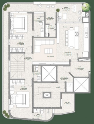 Imagem Apartamento com 3 Quartos à Venda, 12.436 m² em Fazenda - Itajaí