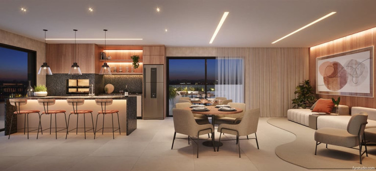 Imagem Imóvel com 1 Quarto à Venda, 25 m² em Rebouças - Curitiba Imagem Imóvel com 1 Quarto à Venda, 25 m² em Rebouças - Curitiba