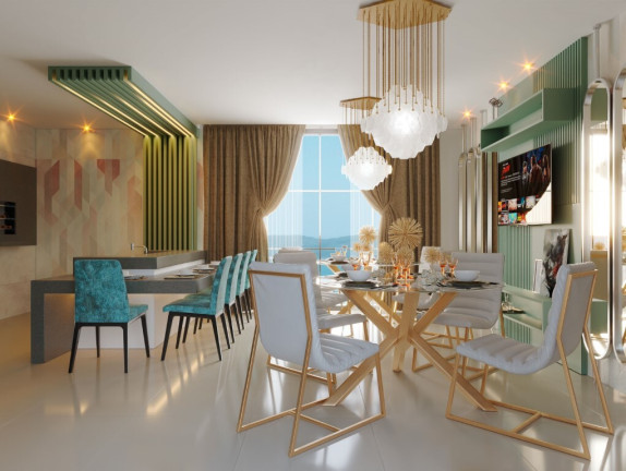 Imagem Apartamento com 2 Quartos à Venda, 66 m² em Perequê - Porto Belo