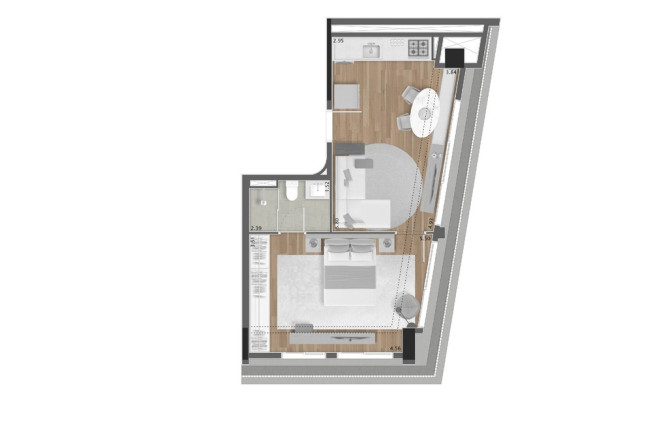 Imagem Imóvel com 1 Quarto à Venda, 103 m² em Itaim Bibi - São Paulo