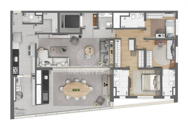 Imagem Apartamento com 4 Quartos à Venda, 158 m² em Brooklin Paulista - São Paulo Imagem Apartamento com 4 Quartos à Venda, 158 m² em Brooklin Paulista - São Paulo