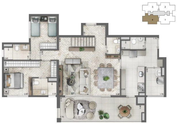 Imagem Imóvel com 3 Quartos à Venda, 238 m² em Santo Amaro - São Paulo Imagem Imóvel com 3 Quartos à Venda, 238 m² em Santo Amaro - São Paulo