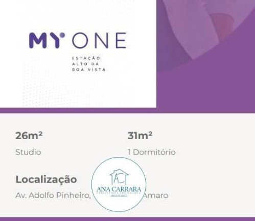 Imagem Apartamento com 1 Quarto à Venda, 31 m² em Santo Amaro - São Paulo