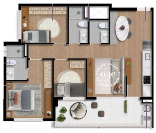 Imagem Apartamento com 2 Quartos à Venda, 56 m² em Santo Amaro - São Paulo