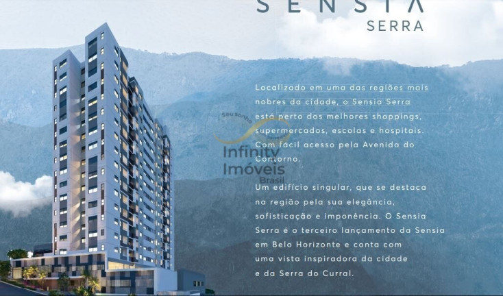 Imagem Apartamento com 2 Quartos à Venda, 60 m² em Serra - Belo Horizonte
