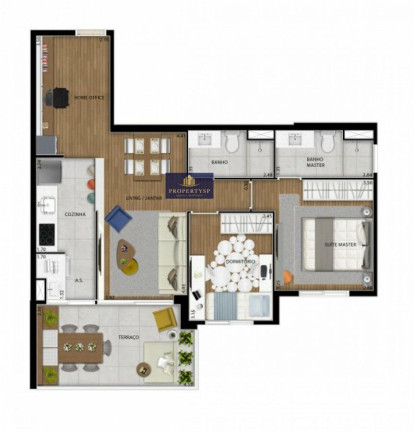 Imagem Apartamento com 2 Quartos à Venda, 72 m² em Barra Funda - São Paulo