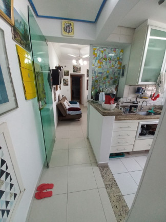 Imagem Apartamento com 1 Quarto à Venda, 65 m² em Gonzaga - Santos Imagem Apartamento com 1 Quarto à Venda, 65 m² em Gonzaga - Santos