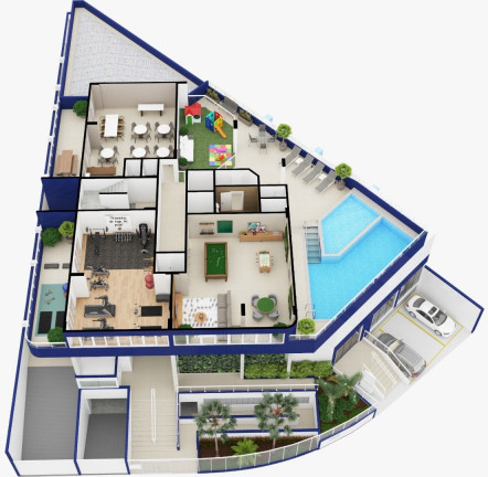 Imagem Apartamento com 2 Quartos à Venda, 75 m² em Caiçara - Praia Grande Imagem Apartamento com 2 Quartos à Venda, 75 m² em Caiçara - Praia Grande