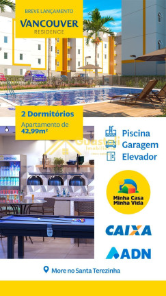 Imagem Apartamento com 2 Quartos à Venda, 42 m² em Jardim Maria - Piracicaba