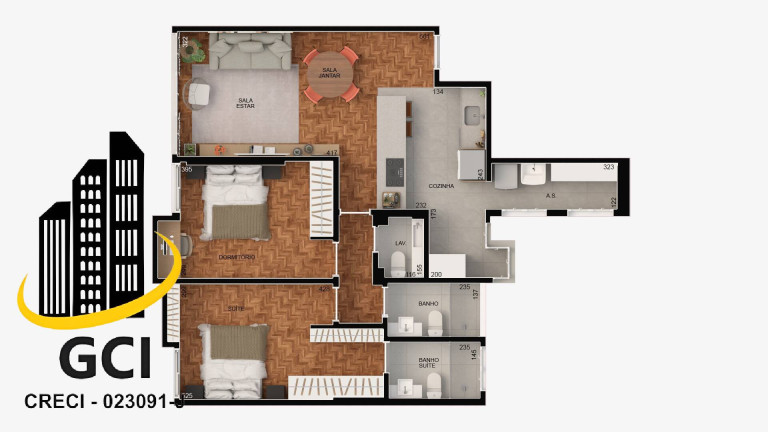 Imagem Apartamento com 2 Quartos à Venda, 87 m² em Perdizes - São Paulo