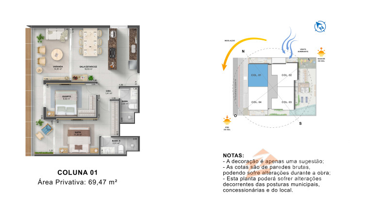 Imagem Apartamento com 2 Quartos à Venda, 69 m² em Enseada Azul - Guarapari Imagem Apartamento com 2 Quartos à Venda, 69 m² em Enseada Azul - Guarapari