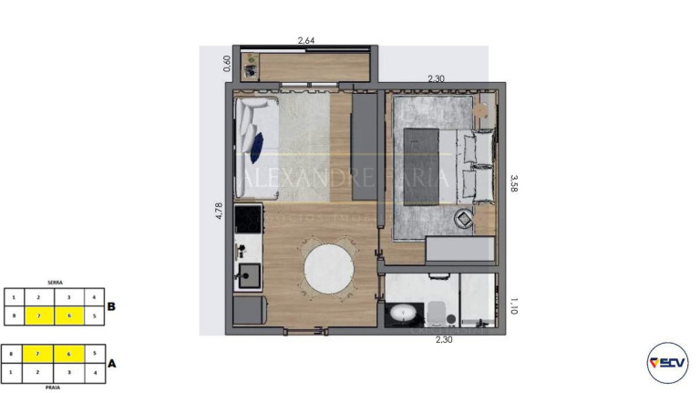 Imagem Apartamento com 1 Quarto à Venda, 28 m² em Porto Novo - Caraguatatuba Imagem Apartamento com 1 Quarto à Venda, 28 m² em Porto Novo - Caraguatatuba