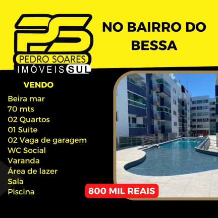 Apartamento com 2 Quartos à Venda, 70 m² em Bessa - João Pessoa