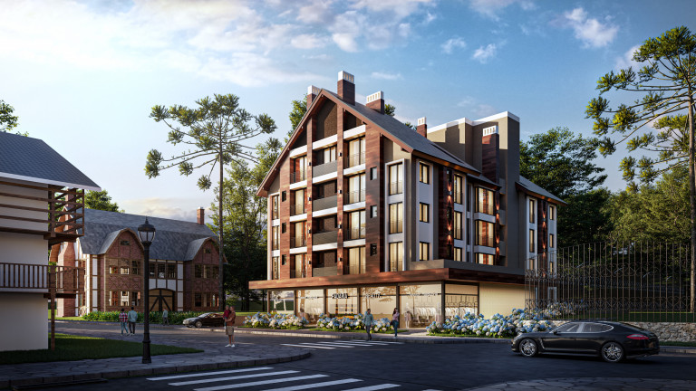 Imagem Apartamento com 2 Quartos à Venda, 74 m² em Centro - Gramado