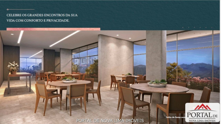 Imagem Apartamento com 4 Quartos à Venda, 377 m² em Vale Do Sereno - Nova Lima