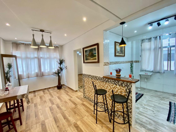 Imagem Apartamento com 1 Quarto à Venda, 40 m² em Gonzaga - Santos Imagem Apartamento com 1 Quarto à Venda, 40 m² em Gonzaga - Santos