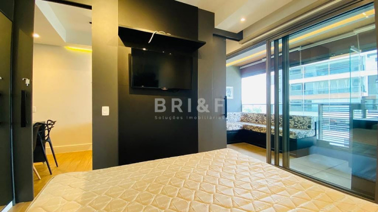 Imagem Apartamento com 1 Quarto para Alugar, 45 m² em Brooklin - São Paulo Imagem Apartamento com 1 Quarto para Alugar, 45 m² em Brooklin - São Paulo