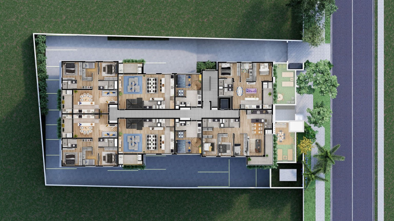 Imagem Apartamento com 2 Quartos à Venda, 62 m² em Tingui - Curitiba Imagem Apartamento com 2 Quartos à Venda, 62 m² em Tingui - Curitiba
