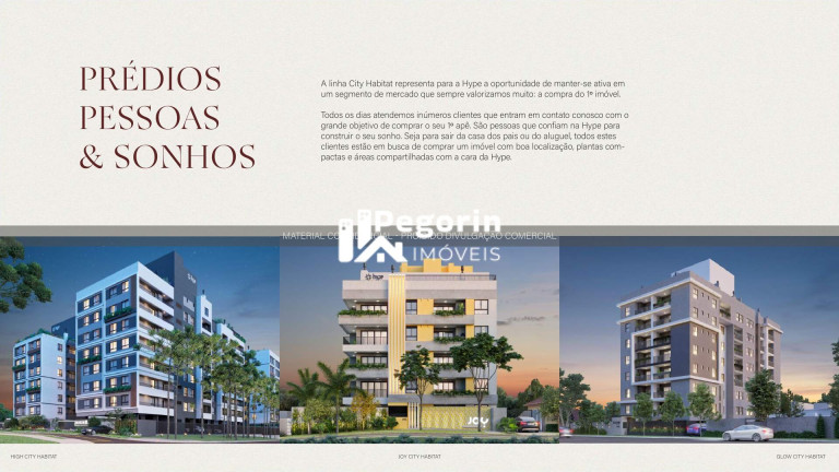 Apartamento com 3 Quartos à Venda, 66 m² em Estância Pinhais - Pinhais