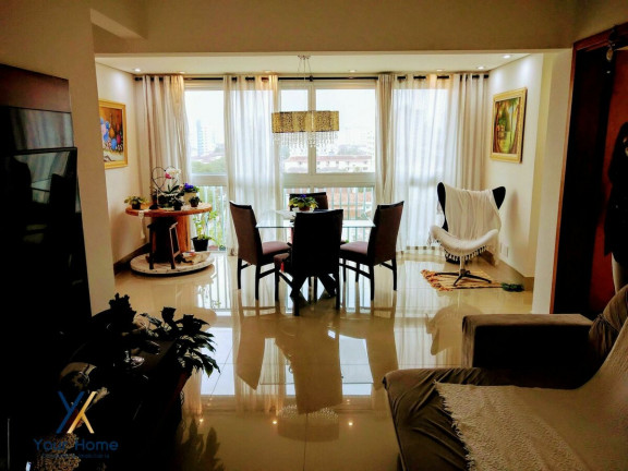 Imagem Apartamento com 3 Quartos à Venda, 120 m² em Marapé - Santos