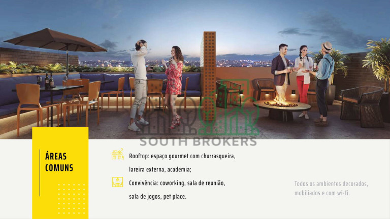 Imagem Apartamento com 1 Quarto à Venda, 30 m² em Mercês - Curitiba Imagem Apartamento com 1 Quarto à Venda, 30 m² em Mercês - Curitiba